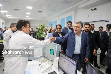گزارش تصویری | افتتاح ۳۳ پروژه بهداشتی، درمانی، دانشجویی و فرهنگی با حضور وزیر بهداشت در خراسان رضوی