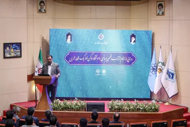  مراسم رونمایی از اتمام فرآیند تعمیر اساسی ۱۱ دستگاه واگن خط یک قطار شهری مشهد