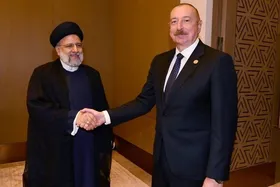 رئیسی با علی&zwnj;اف دیدار کرد