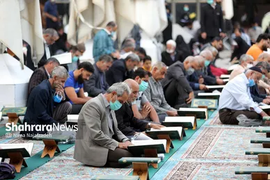 ترتیل خوانی قرآن کریم در مسجد گوهرشاد حرم مطهر رضوی