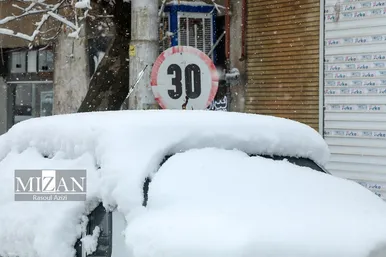 ایران زیباست | برف در کلات
