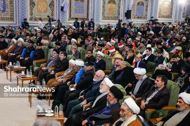 گزارش تصویری | اختتامیه چهل و یکمین دوره مسابقات بین‌المللی قرآن کریم در مشهد مقدس