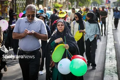 گزارش تصویری | همایش «صبح و نشاط» در بوستان کوهسنگی