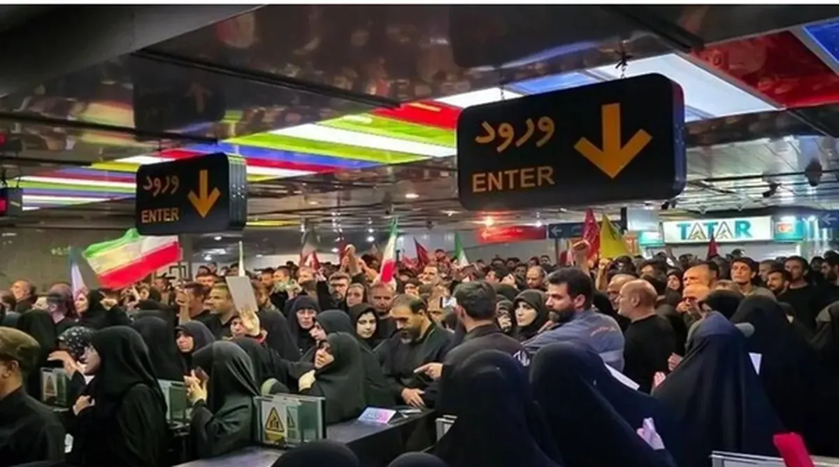 تردد ۲۴ میلیون مسافر با حمل‌ونقل عمومی در ایام وداع و تشییع پیکر رهبر شهید در تهران