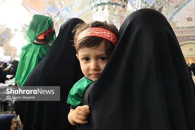 گزارش تصویری | مراسم شیرخوارگان حسینی در حرم مطهر رضوی برگزار شد