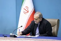 عکس نوشت پزشکیان درباره جنگ ۱۲ روزه