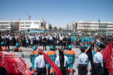 آیین بدرقه کاروان اربعین خدام الحسین(ع)