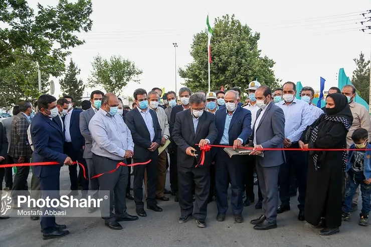 بولوار مهدیه در مشهد به بزرگراه پیامبر اعظم (ص) متصل شد | خروج الهیه از بن‌بست