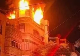 جزئیات آتش&zwnj;سوزی مرگبار در غزه| ۲۱ فلسطینی جان باختند| اعلام عزای عمومی در سراسر فلسطین