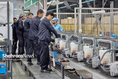 عکس‌هایی از حضور وزیر صنعت در شهرک صنعتی توس مشهد
