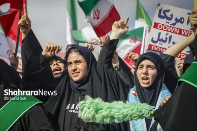 گزارش تصویری | راهپیمایی یوم‌الله ۱۳ آبان‌ماه ۱۴۰۴