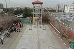 مسابقات عملیاتی ورزشی FCC (برج) آتش نشانی در مشهد برگزار شد + تصاویر