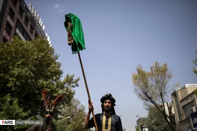 کاروان نمادین اسرای کربلا «بنی اسد»