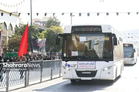 حمل&zwnj;ونقل شهری در خدمت زائران مشهد
