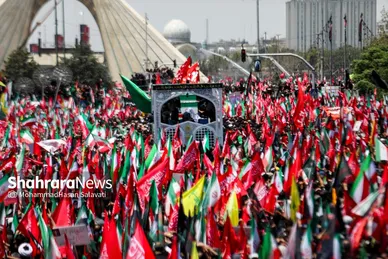 گزارش تصویری | تشییع پیکر امام شهید در تهران (۱۵ تیر ۱۴۰۵) - ۳