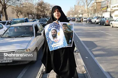گزارش تصویری | مراسم تشییع پیکر شهدای مدافع امنیت در مشهد (۲۲ دی ۱۴۰۴) - ۴