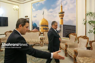 گزارش تصویری | ورود وزیر ورزش عراق به مشهد