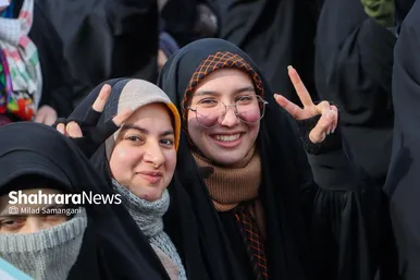 گزارش تصویری | راهپیمایی ۲۲ بهمن ۱۴۰۳ در مشهد