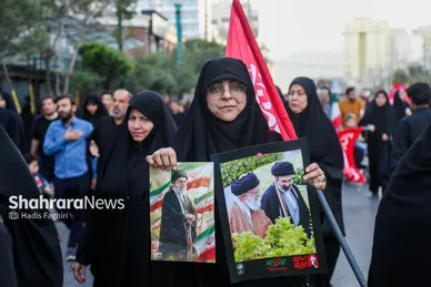 گزارش تصویری | مراسم جاماندگان اربعین حسینی در مشهد ۳
