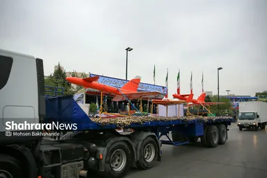رژه بزرگداشت روز ارتش در مشهد‎‎
