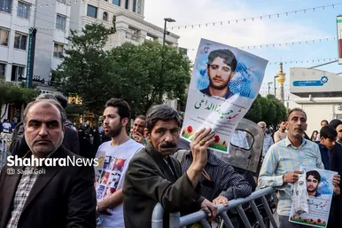 تشییع باشکوه پیکر «شهید غیرت» حمیدرضا الداغی در مشهد