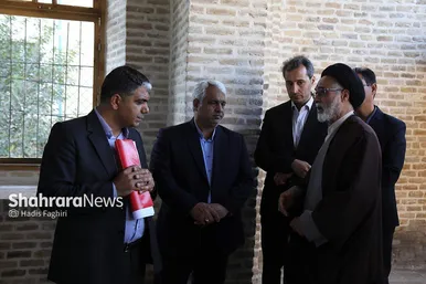 بازدید حجت‌الاسلام پژمان‌فر از سرای عزیزالله‌اف، مساجد هفت‌در و مرویها