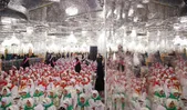جشن تکلیف یک هزار دانش‌آموز مشهدی در حرم مطهر رضوی