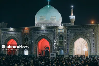 گزارش تصویری | مراسم احیای دومین شب قدر در حرم مطهر امام رضا (ع)