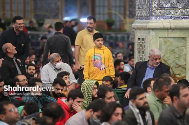 مراسم مناجات شب‌های ماه مبارک رمضان در حرم مطهر رضوی