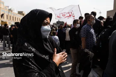 عزاداری روز شهادت امام رضا علیه اسلام در مشهد