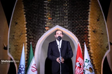 گزارش تصویری | آیین رونمایی از یادمان شهدای گمنام بوستان ملت