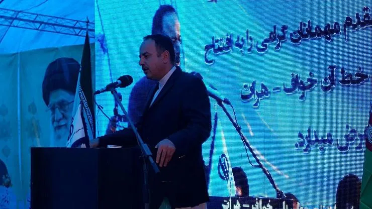وزیر مالیه افغانستان: خط آهن خواف-هرات باعث نزدیکی جغرافیایی و افزایش ارتباط فرهنگی دو کشور می‌شود