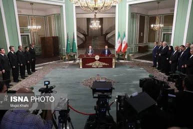 امضای ۴ سند همکاری مشترک میان ایران و ترکمنستان