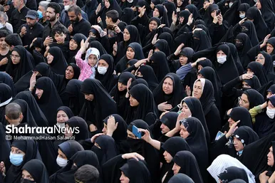 تشییع پیکر مطهر ۵ شهید مدافع حرم در مشهد