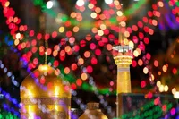 ویدئو | نام امیرالمومنین علی (ع) بر یکی از دیواره‌های صحن غدیر حرم مطهر امام رضا(ع)
