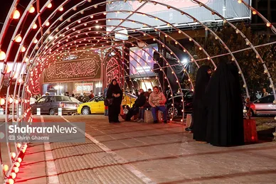گزارش تصویری | موکب های سطح شهر مشهد در آستانه شهادت حضرت زهرا (س)
