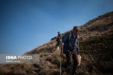 گزارش تصویری | عملیات مهار آتش‌سوزی مناطق کوهستانی روستاهای دلیر و الیت