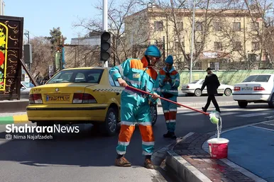 شستشوی معابر مشهد