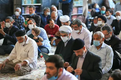 مراسم بزرگداشت شهدای حادثه تروریستی حرم مطهر رضوی
