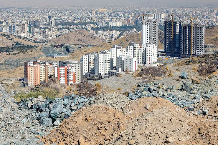 ماجرای دپوی نخاله‌ها در ارتفاعات