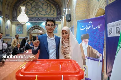 عکس‌هایی از مرحله دوم انتخابات چهاردهمین دوره ریاست‌جمهوری در مشهد (۳)
