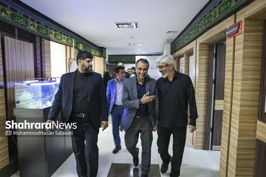 گزارش تصویری | بازدید مدیران استانی و شهری از موسسه فرهنگی شهرآرا به مناسبت روز خبرنگار - ۱