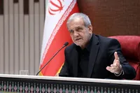 حضور رئیس‌جمهور در جمع معاونان و مدیران وزارت امور خارجه + فیلم