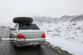 بارش برف و کولاک در برخی نواحی خراسان رضوی | وزش باد شدید در مشهد پیش بینی شده است (۶ بهمن ۱۴۰۲)