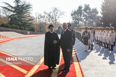 استقبال رئیسی از رئیس‌جمهور کوبا (۱۳ آذر ۱۴۰۲)