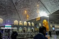 ویدئو | برف در حرم امام‌رضا(ع) (۲۸ آذر ۱۴۰۴)