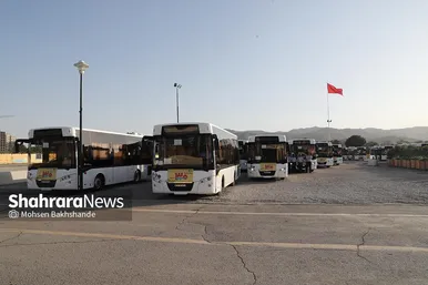 آیین رونمایی از ۳۰ دستگاه میدل باس