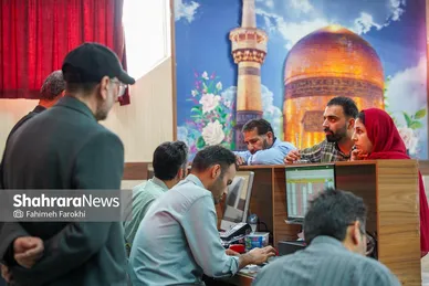 گزارش تصویری | اسکان زائران نوروزی در مدارس مشهد