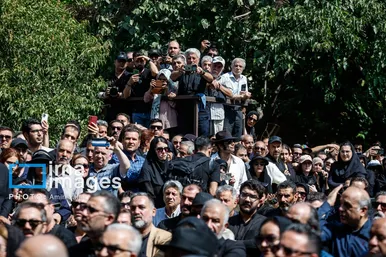گزارش تصویری | تشییع پیکر زنده یاد «اکبر عبدی»