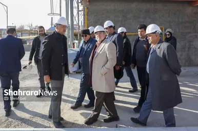 گزارش تصویری | بازدید شهردار مشهد از کارخانه‌های تولید آسفالت و بتن شهید مجیدی و پروژه احداث دوربرگردان غیرهم‌سطح شرقی ابوطالب
